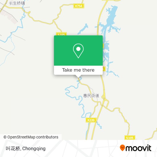 叫花桥 map