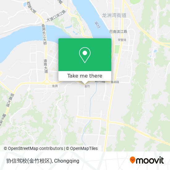 协信驾校(金竹校区) map