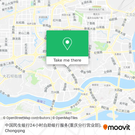 中国民生银行24小时自助银行服务(重庆分行营业部) map