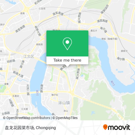 盘龙花园菜市场 map