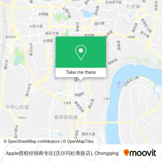 Apple授权经销商专区(沃尔玛松青路店) map