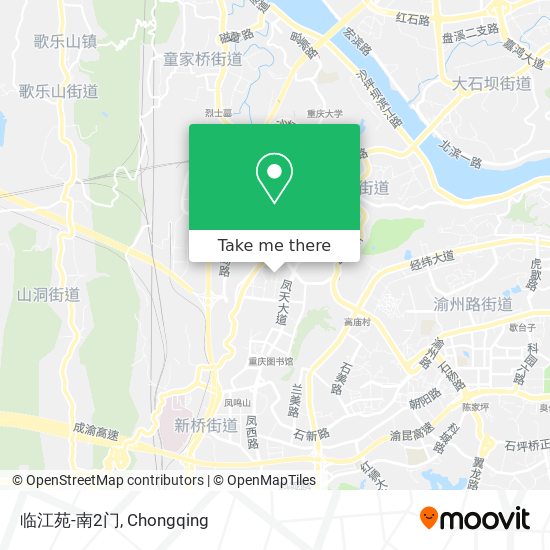 临江苑-南2门 map