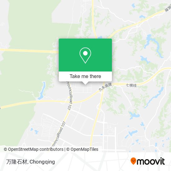 万隆石材 map