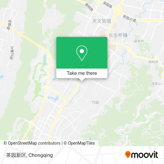 茶园新区 map