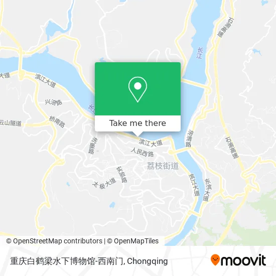 重庆白鹤梁水下博物馆-西南门 map