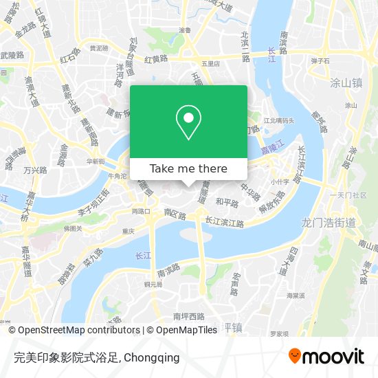 完美印象影院式浴足 map