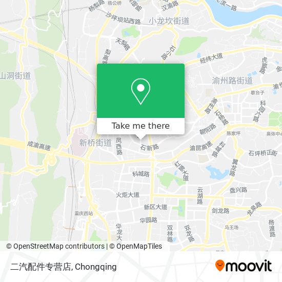 二汽配件专营店 map