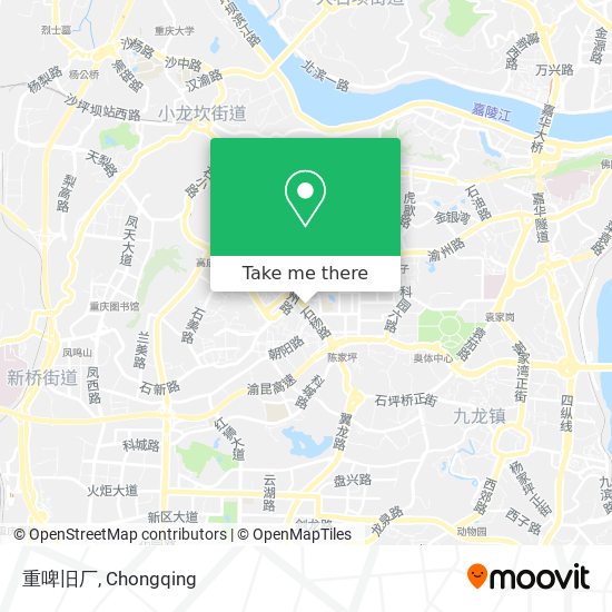 重啤旧厂 map