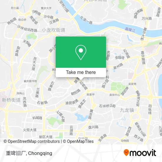 重啤旧厂 map
