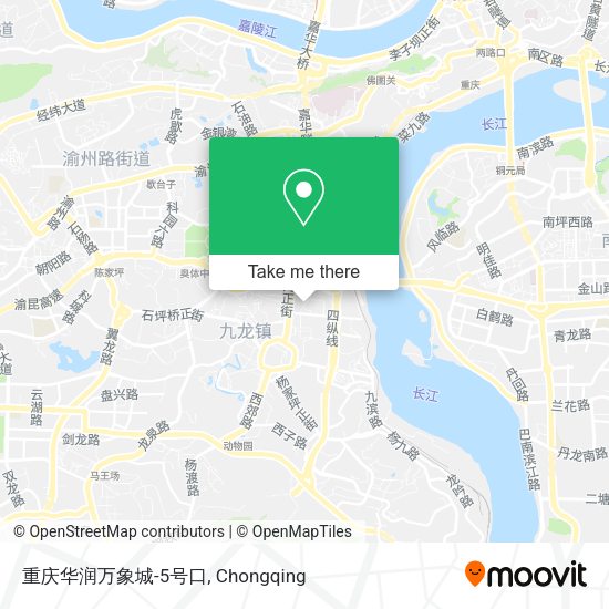 重庆华润万象城-5号口 map