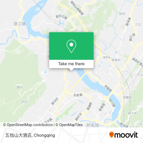 五指山大酒店 map