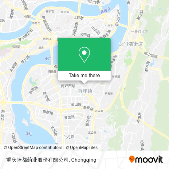重庆陪都药业股份有限公司 map