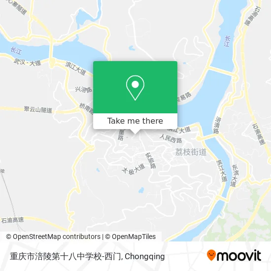 重庆市涪陵第十八中学校-西门 map