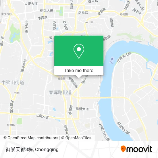 御景天都3栋 map