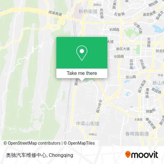 奥驰汽车维修中心 map