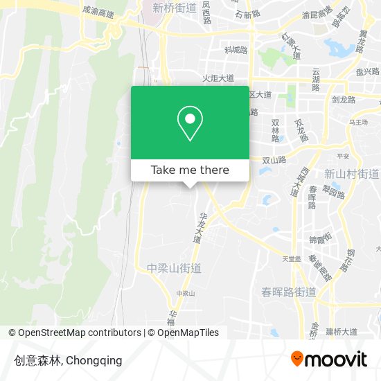 创意森林 map
