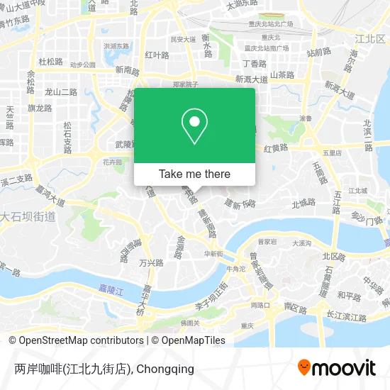 两岸咖啡(江北九街店) map