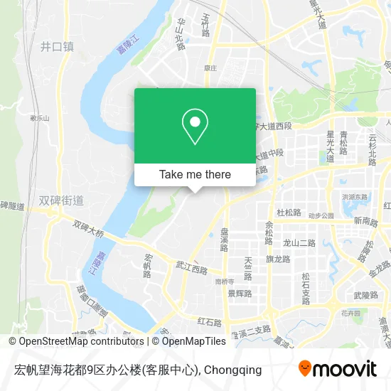 宏帆望海花都9区办公楼(客服中心) map
