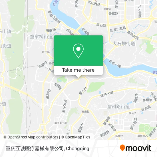 重庆互诚医疗器械有限公司 map