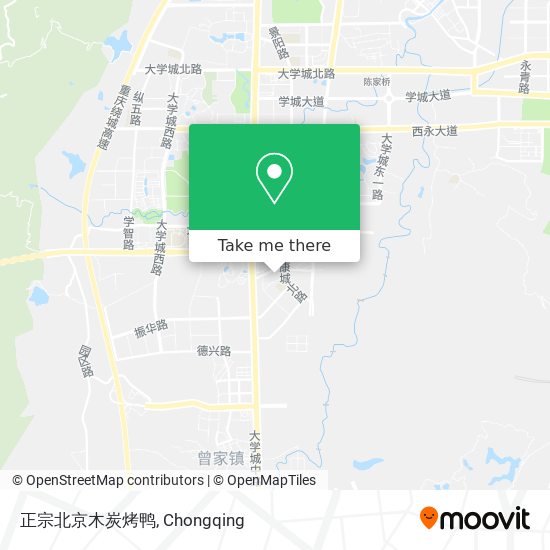 正宗北京木炭烤鸭 map