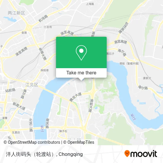 洋人街码头（轮渡站） map