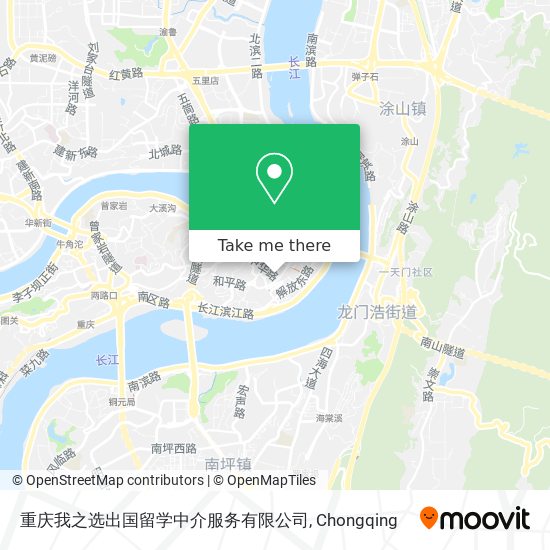 重庆我之选出国留学中介服务有限公司 map