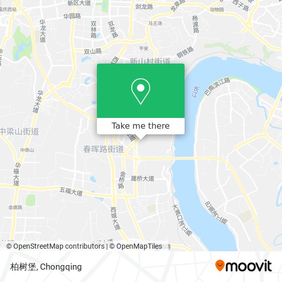 柏树堡 map