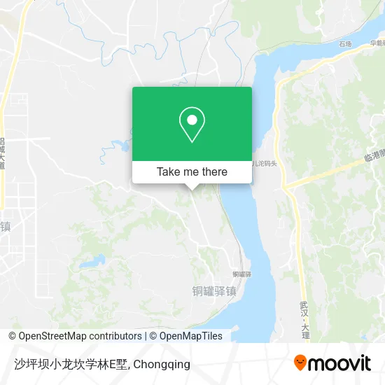 沙坪坝小龙坎学林E墅 map