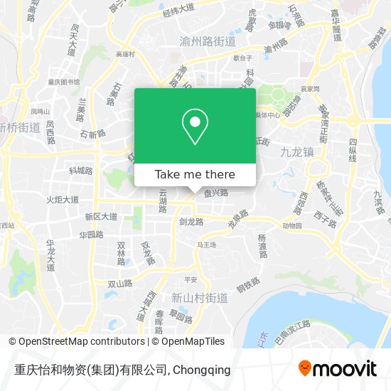 重庆怡和物资(集团)有限公司 map