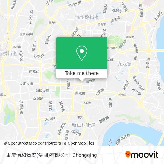 重庆怡和物资(集团)有限公司 map