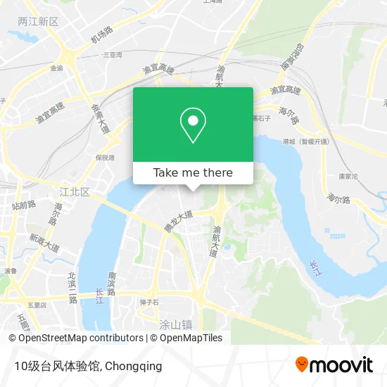 10级台风体验馆 map