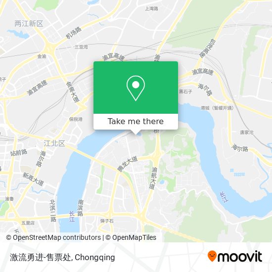 激流勇进-售票处 map