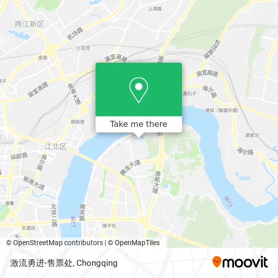 激流勇进-售票处 map