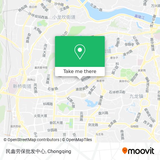 民鑫劳保批发中心 map