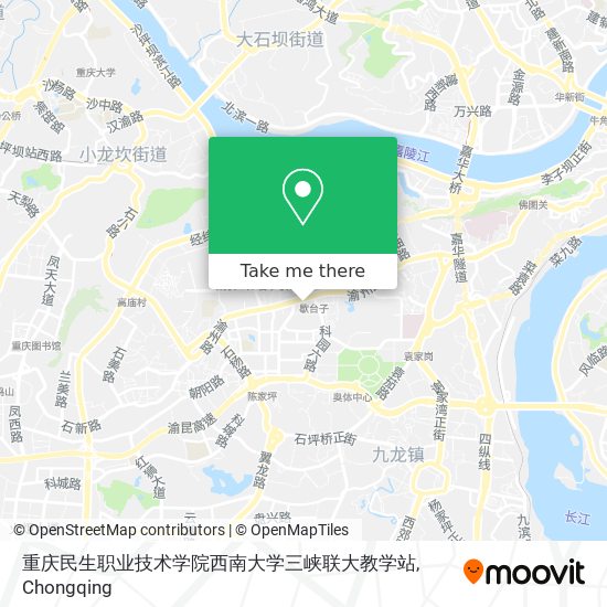 重庆民生职业技术学院西南大学三峡联大教学站 map