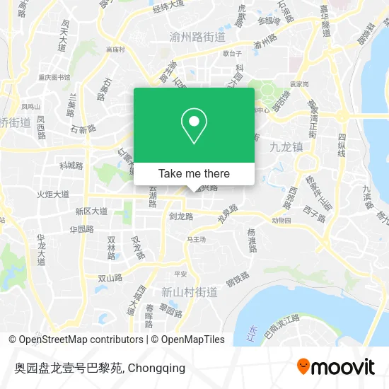 奥园盘龙壹号巴黎苑 map