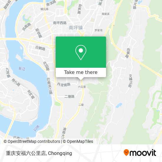 重庆安福六公里店 map