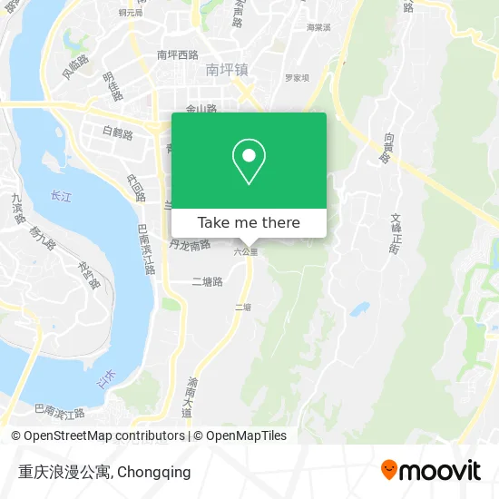 重庆浪漫公寓 map