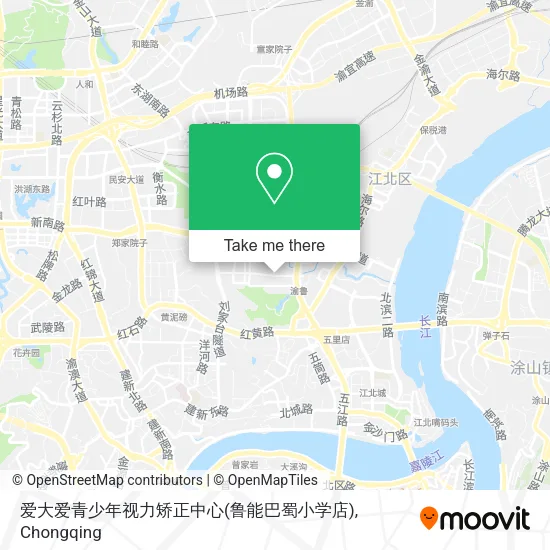 爱大爱青少年视力矫正中心(鲁能巴蜀小学店) map