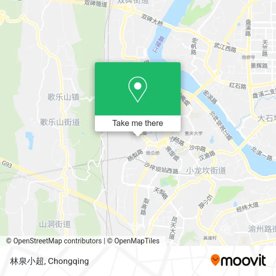 林泉小超 map