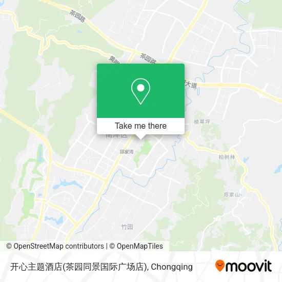 开心主题酒店(茶园同景国际广场店) map