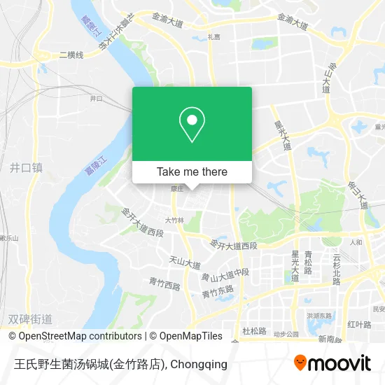 王氏野生菌汤锅城(金竹路店) map