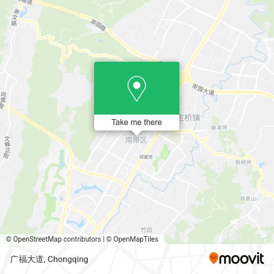广福大道 map