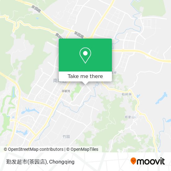 勤发超市(茶园店) map