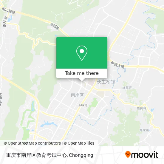 重庆市南岸区教育考试中心 map