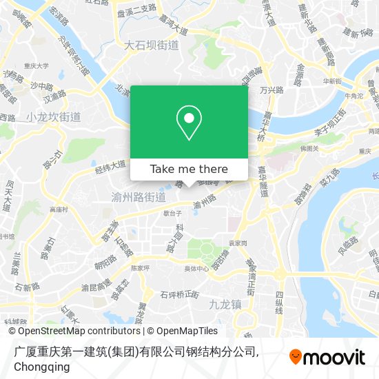 广厦重庆第一建筑(集团)有限公司钢结构分公司 map