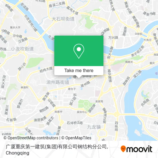 广厦重庆第一建筑(集团)有限公司钢结构分公司 map