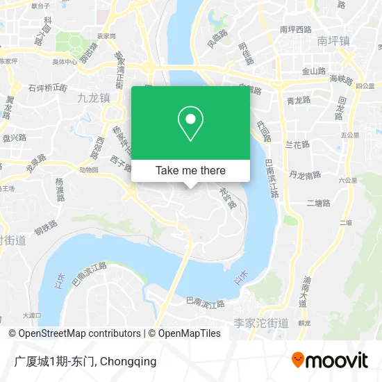 广厦城1期-东门 map