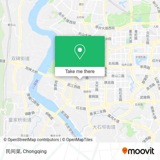 民间菜 map