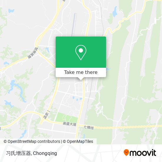 习氏增压器 map